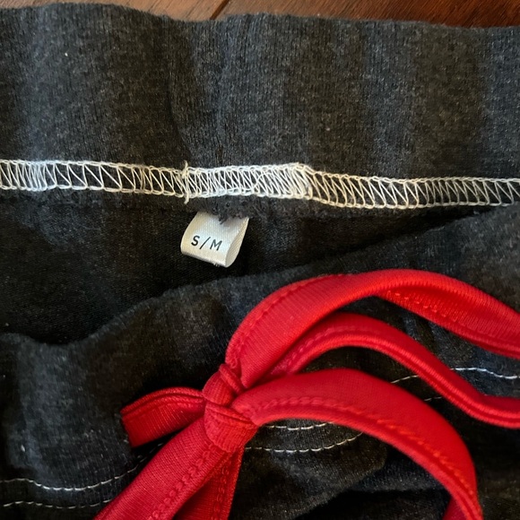 Tumi Drawstring Waist Joggers Lounge Pants Womens Size S/M Grey super soft - Picture 6 of 9